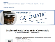 Tablet Screenshot of catomatic.se